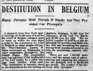 Destitution in Belgium